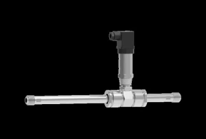 Hermano skysčio turbinos srauto matuoklis su mažo skersmens sriegiu